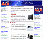 Tablet Screenshot of americandad.com